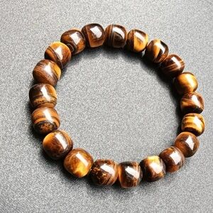 Tiger Eye Beaded Bracelet